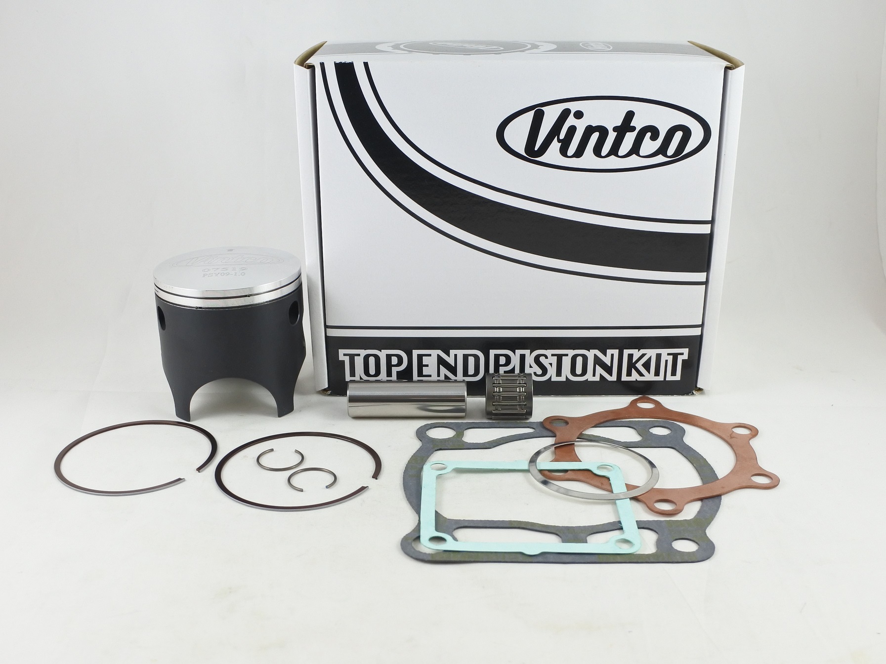 TOP END PISTON KIT 81-81 YAMAHA IT 250 71mm 1.0mm OVER VINTCO KTY44-1.0 thumbnail 2