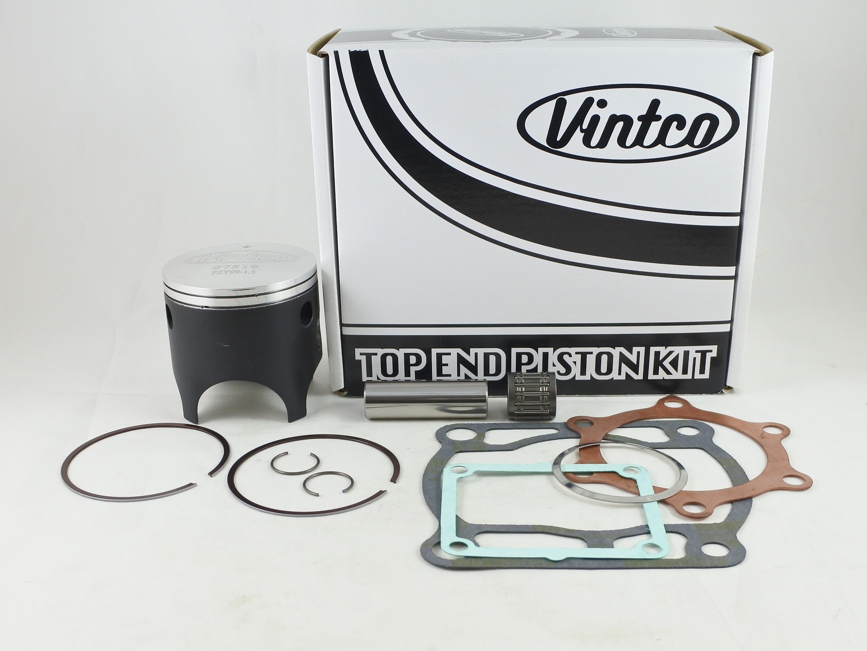 TOP END PISTON KIT 81-81 YAMAHA IT 250 71.5mm OVER VINTCO KTY44-1.5 thumbnail 2