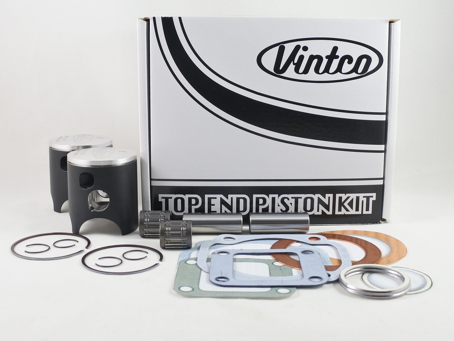 TOP END PISTON KIT 73-75 YAMAHA RD 250 54mm STANDARD VINTCO KTY47-00 image 1