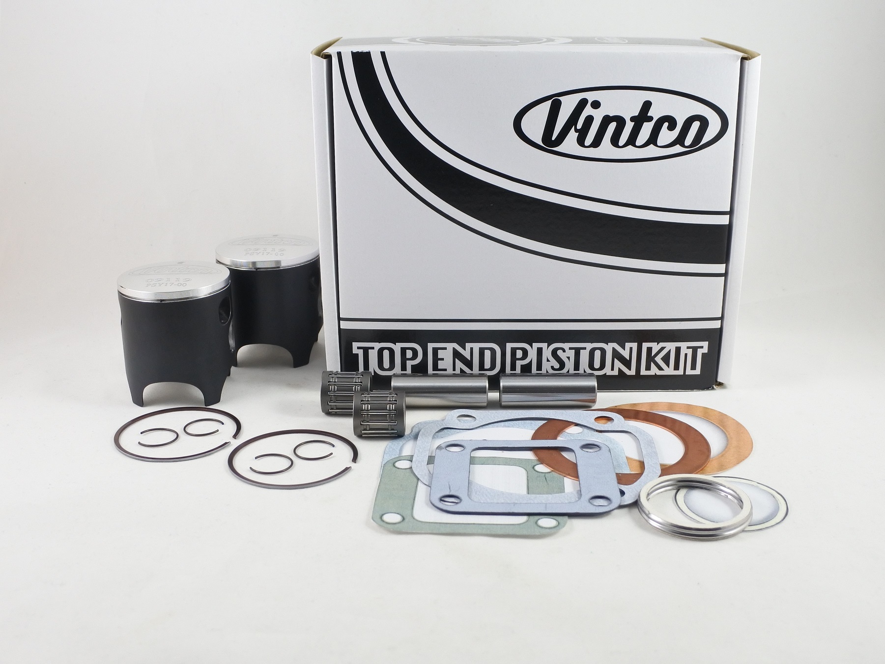 TOP END PISTON KIT 73-75 YAMAHA RD 250 54mm STANDARD VINTCO KTY47-00 thumbnail 2