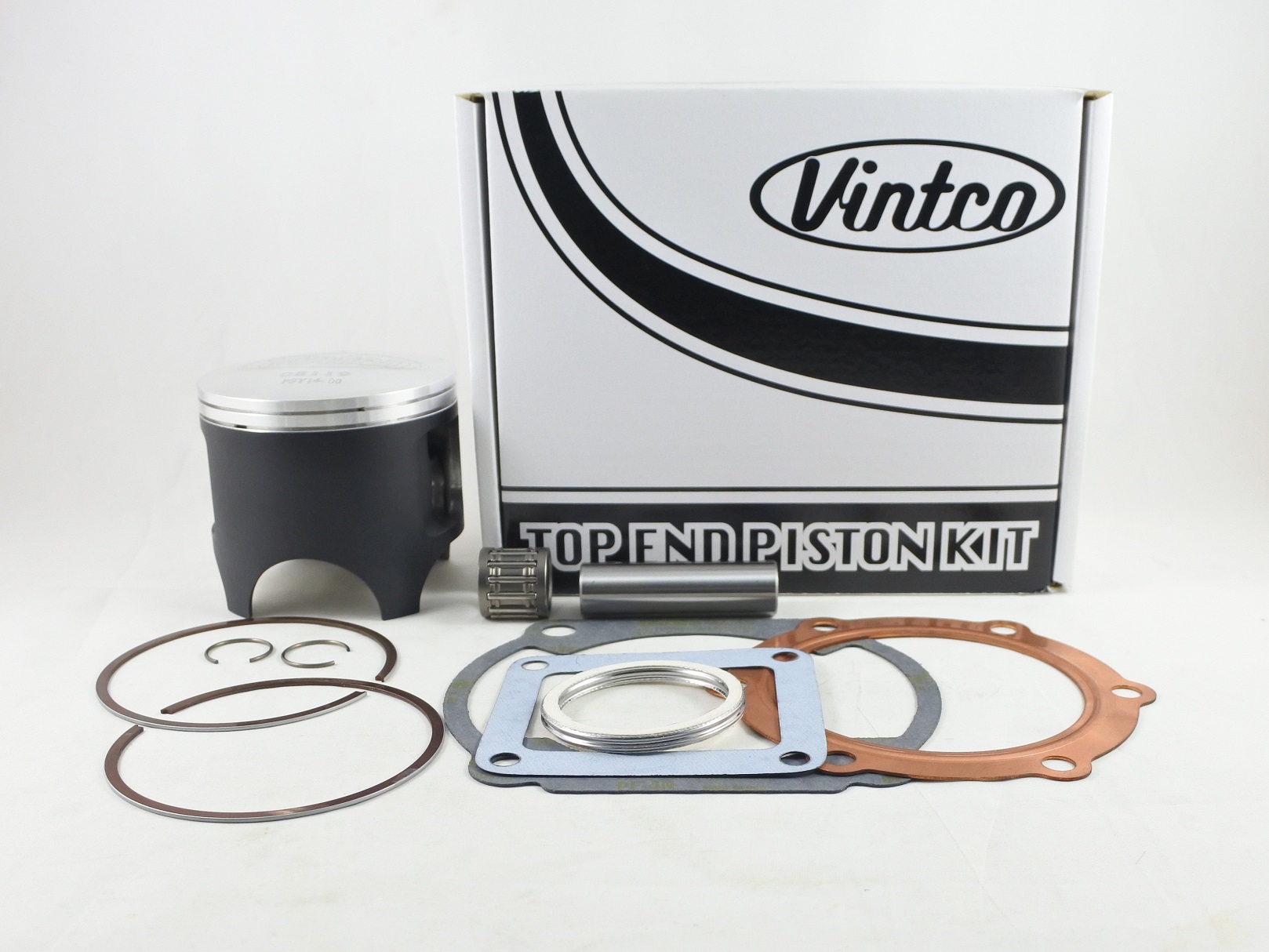 TOP END PISTON KIT 75-76 YAMAHA DT 400 85mm STANDARD VINTCO KTY48-00 thumbnail 2
