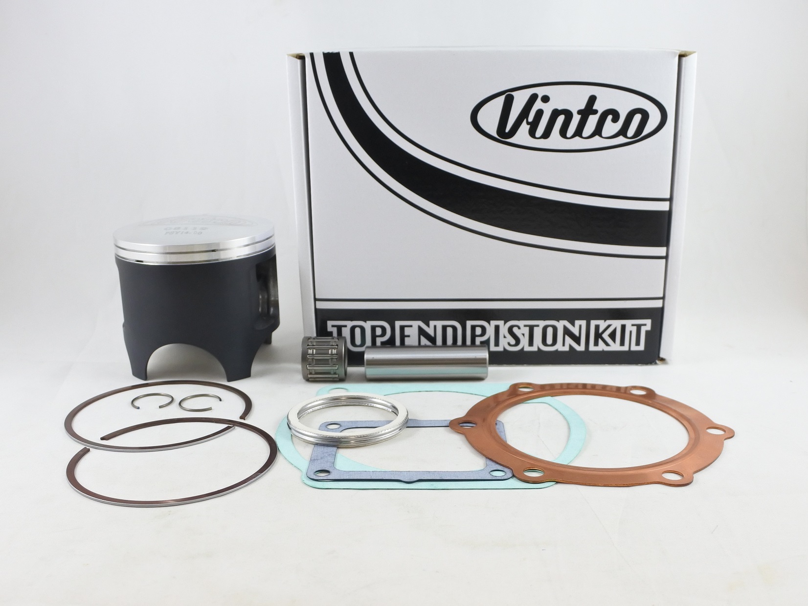 TOP END PISTON KIT 77-77 YAMAHA DT 400 85mm STANDARD VINTCO KTY49-00 thumbnail 2