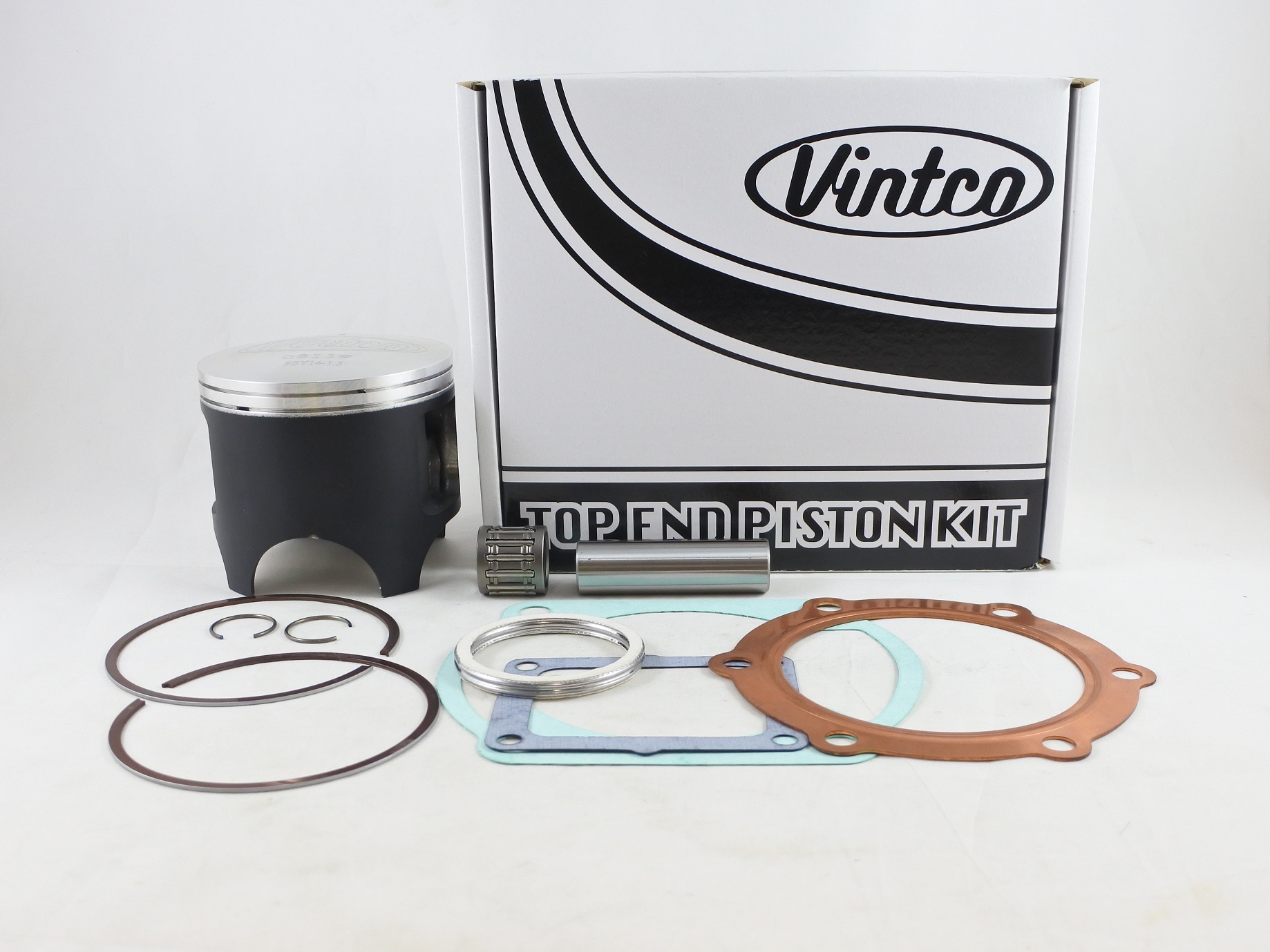 TOP END PISTON KIT 77-77 YAMAHA DT 400 86.5mm 1.5mm OVER VINTCO KTY49-1.5 thumbnail 2