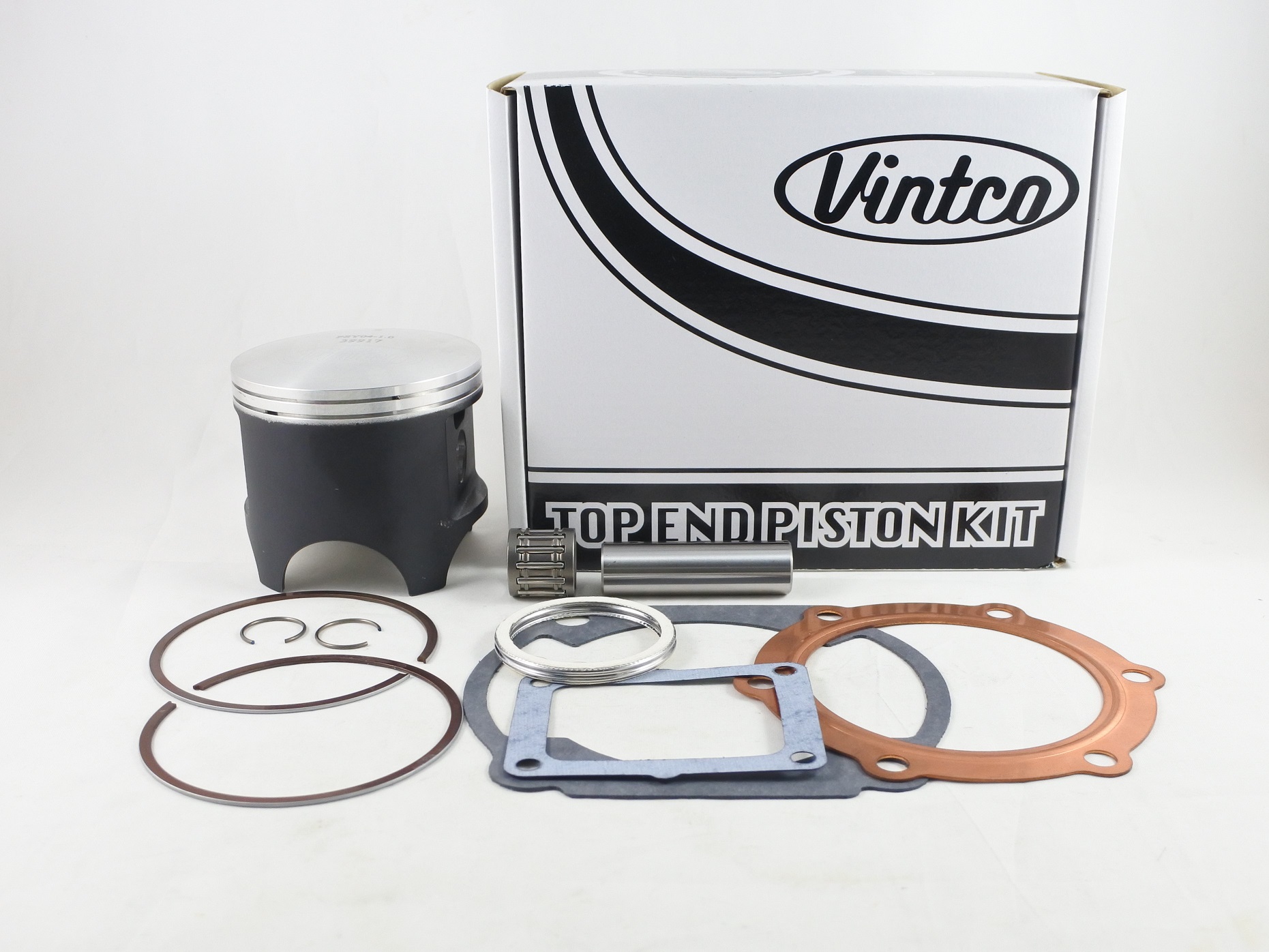 TOP END PISTON KIT 76-76 YAMAHA IT YZ 400 86mm 1.0mm OVER VINTCO KTY50-1.0 thumbnail 2