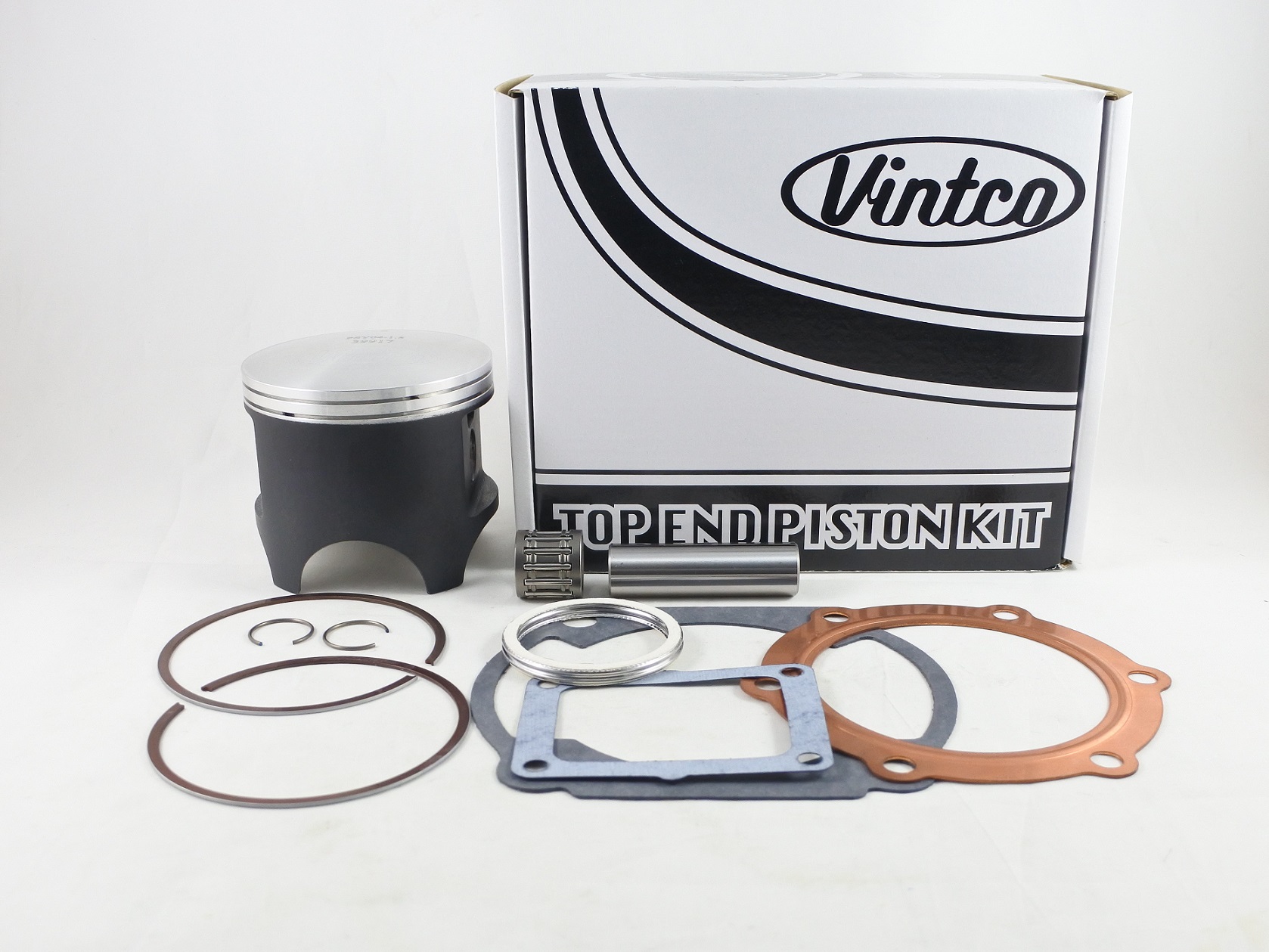 TOP END PISTON KIT 76-76 YAMAHA IT YZ 400 86.5mm 1.5mm OVER VINTCO KTY50-1.5 thumbnail 2