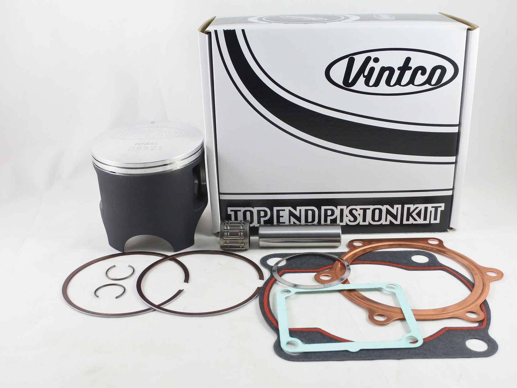 TOP END PISTON KIT 82-84 YAMAHA IT YZ 490 87.5mm 0.5 OVER VINTCO KTY53-0.5 thumbnail 2