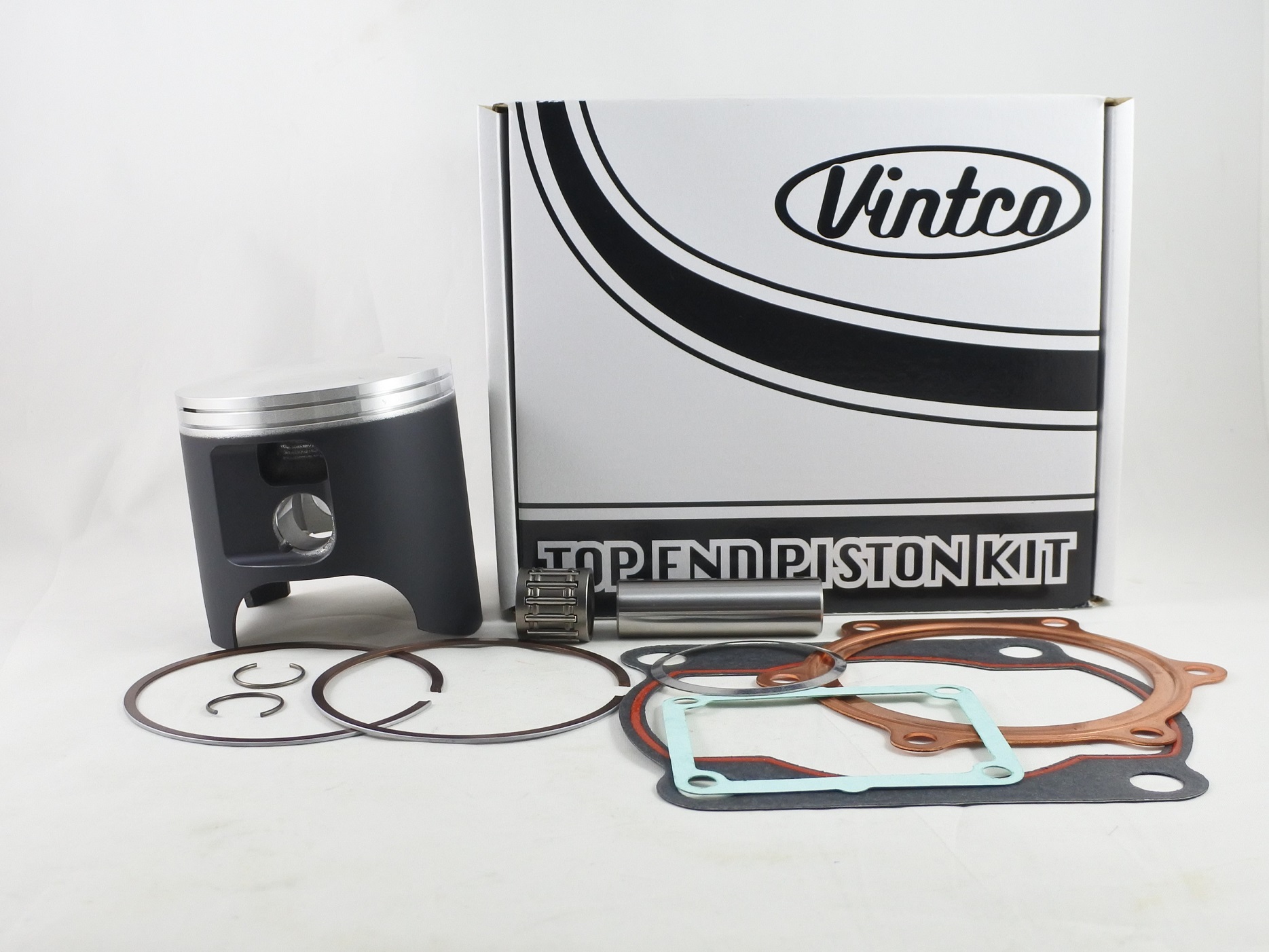 TOP END PISTON KIT 82-84 YAMAHA IT YZ 490 87mm STANDARD VINTCO KTY53-00 image 1