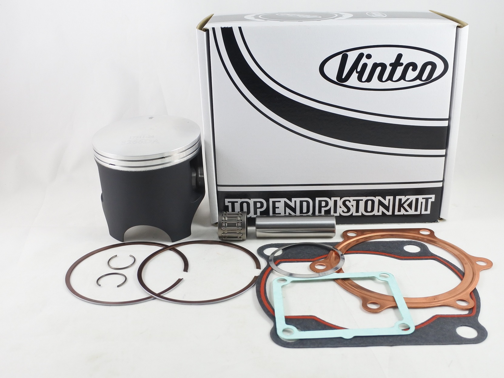 TOP END PISTON KIT 82-84 YAMAHA IT YZ 490 87mm STANDARD VINTCO KTY53-00 thumbnail 2