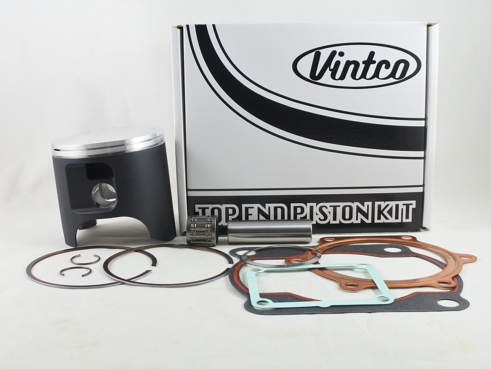 TOP END PISTON KIT 82-84 YAMAHA IT YZ 490 88mm 1.0mm OVER VINTCO KTY53-1.0 image 1