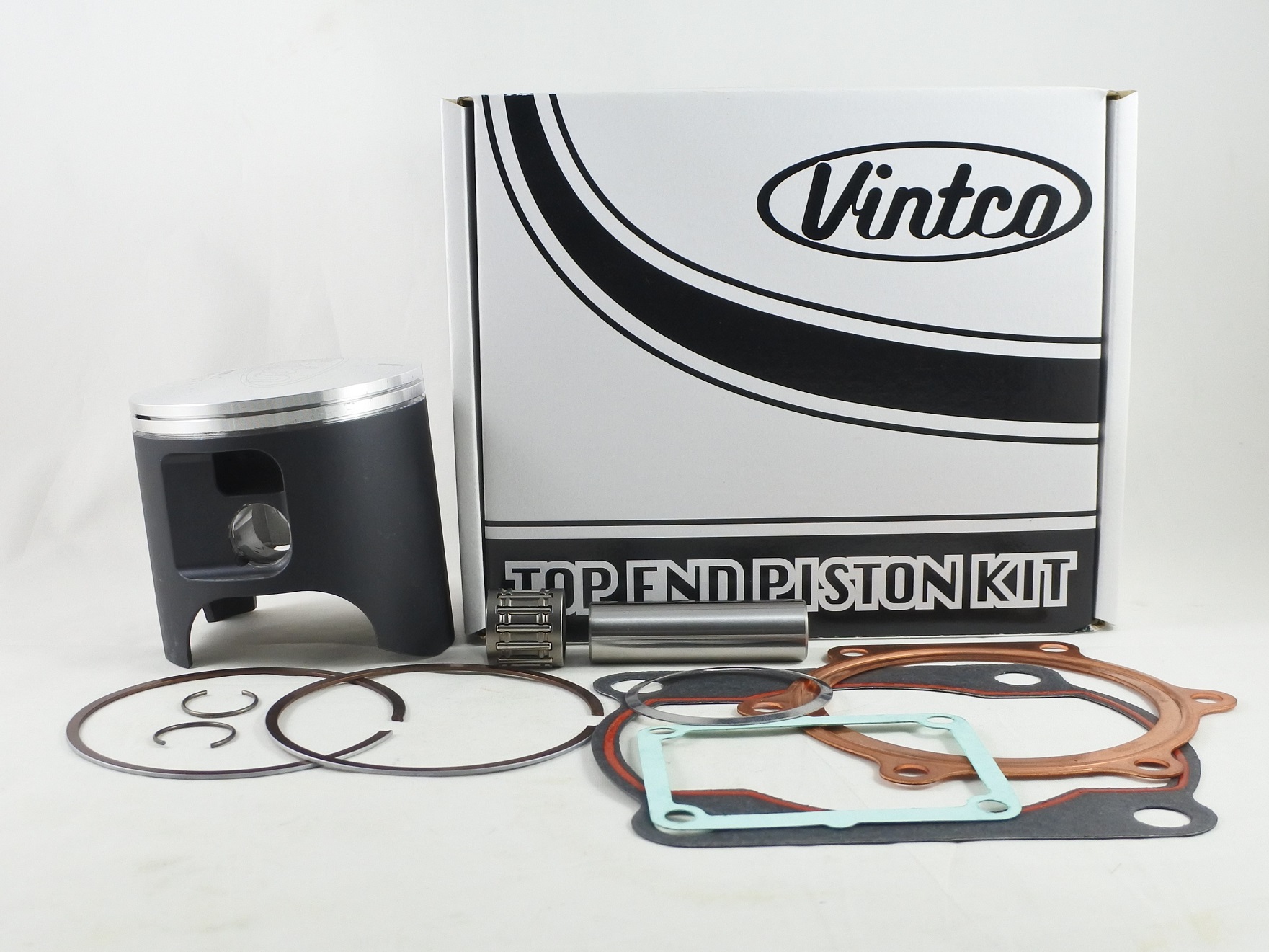 TOP END PISTON KIT 82-84 YAMAHA YZ IT 490 88.5mm OVER VINTCO KTY53-1.5 image 1