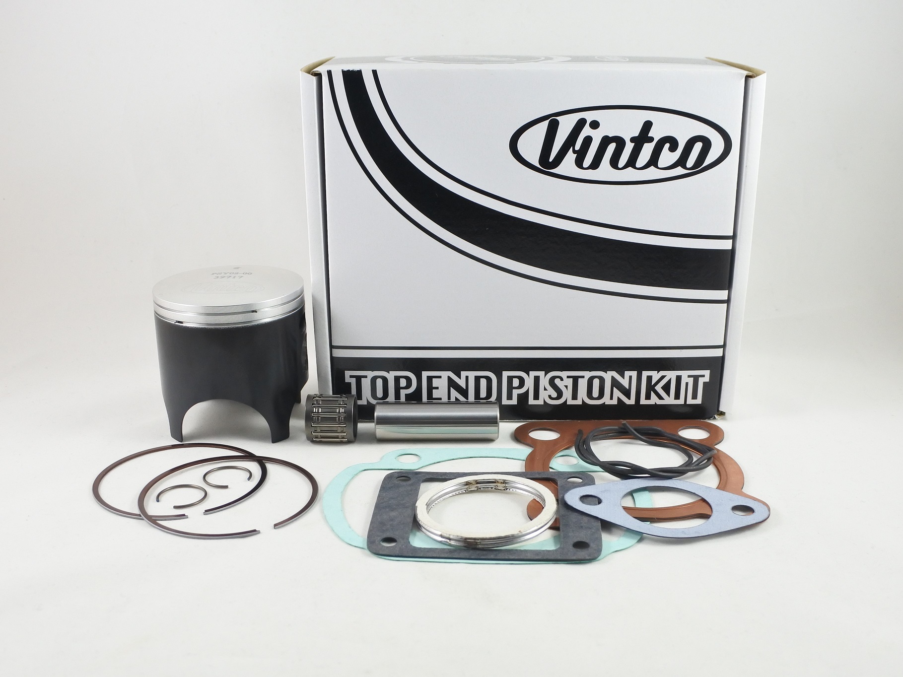 TOP END PISTON KIT 72-73 YAMAHA DT 2 3 250 70mm STANDARD VINTCO KTY54-00 thumbnail 2