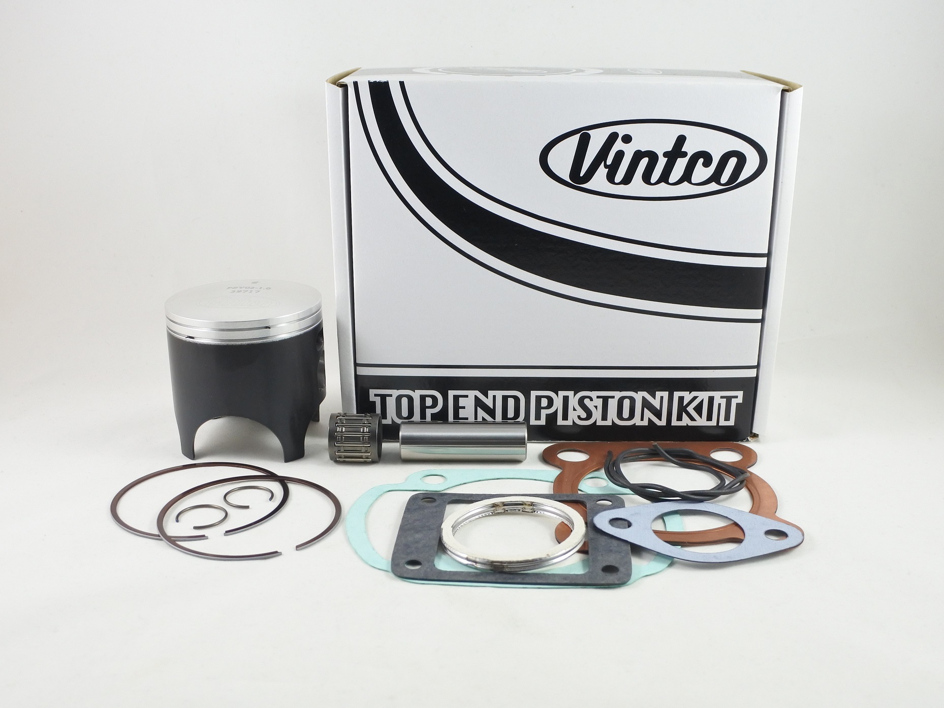 TOP END PISTON KIT 72-73 YAMAHA DT 2 3 250 71mm 1.0mm OVER VINTCO KTY54-1.0 thumbnail 2