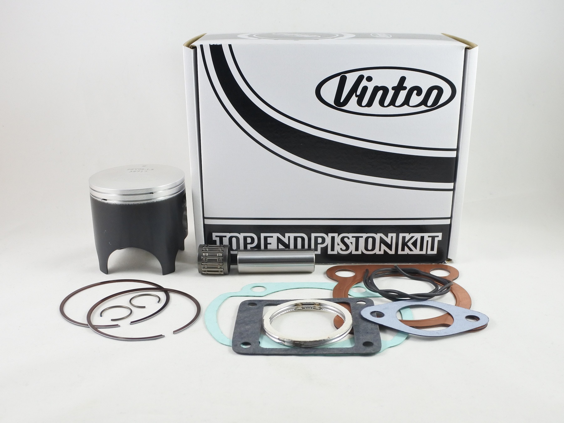 TOP END PISTON KIT 72-73 YAMAHA DT2 DT3 DT250 71.5mm VINTCO KTY54-1.5 thumbnail 2