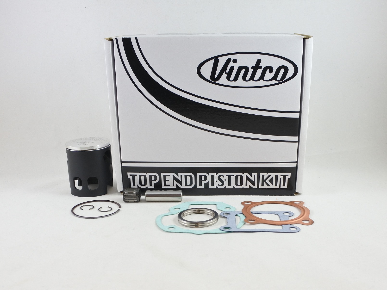 TOP END PISTON KIT 76-76 YAMAHA LB80IIA 47mm STANDARD VINTCO KTY56-00 thumbnail 2
