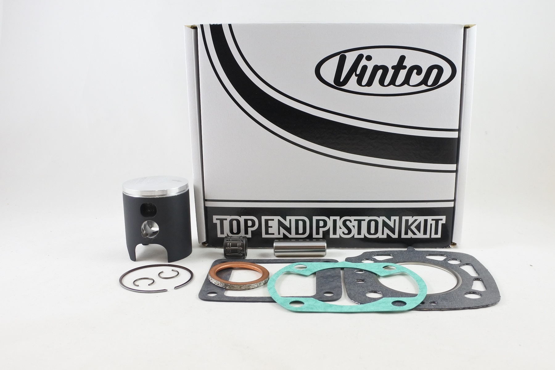 TOP END PISTON KIT 83-83 YAMAHA YZ 80 47.5mm +0.5mm OVER VINTCO KTY58-0.5 image 1