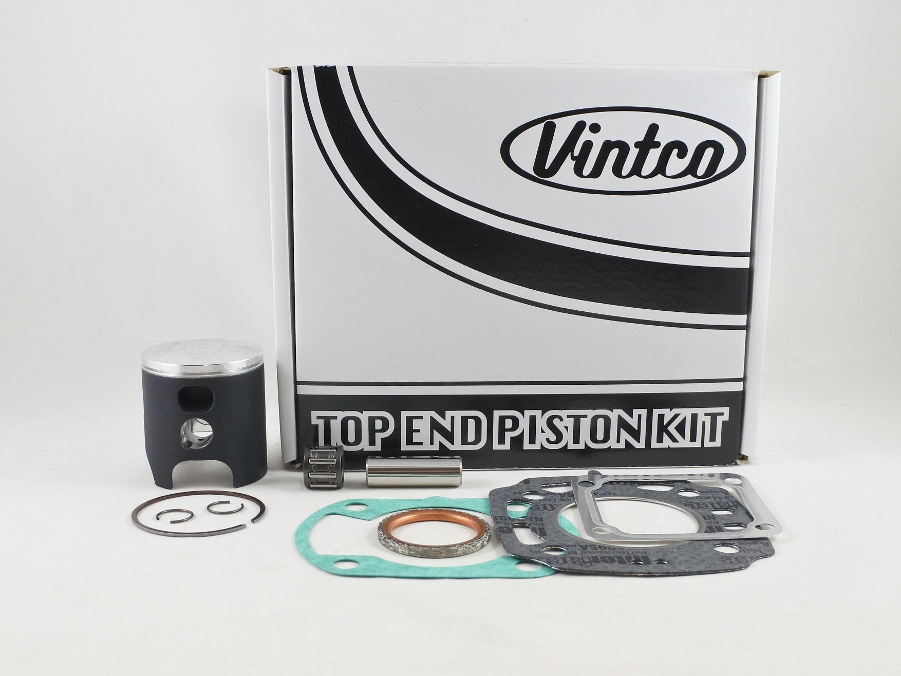 TOP END PISTON KIT 84-84 YAMAHA YZ 80 49mm 1.0mm OVER VINTCO KTY59-1.0 image 1