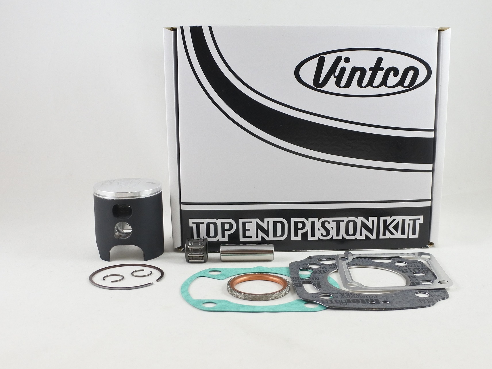 TOP END PISTON KIT 84-84 YAMAHA YZ 80 49.mm 1.5mm OVER VINTCO KTY59-1.5 image 1