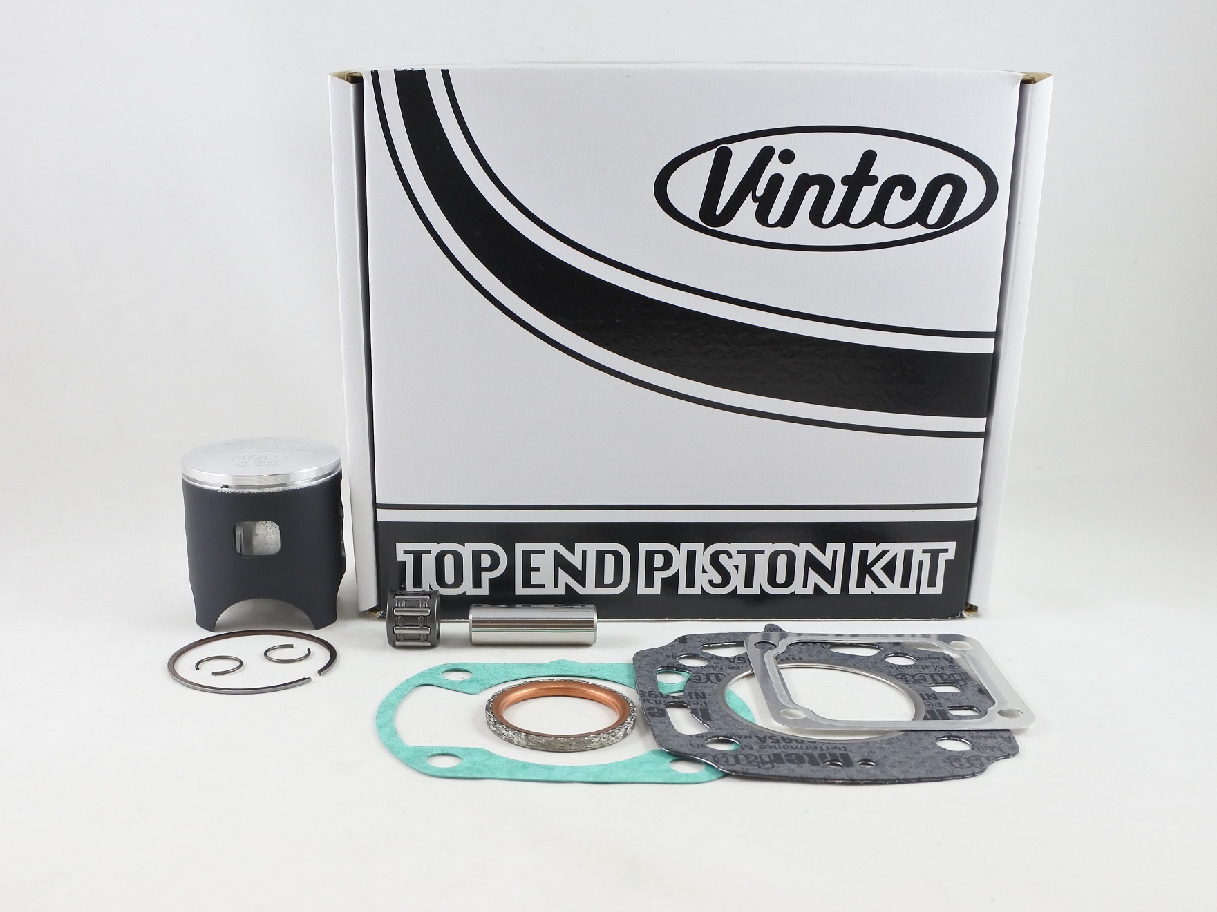 TOP END PISTON KIT 84-84 YAMAHA YZ 80 49.mm 1.5mm OVER VINTCO KTY59-1.5 thumbnail 2