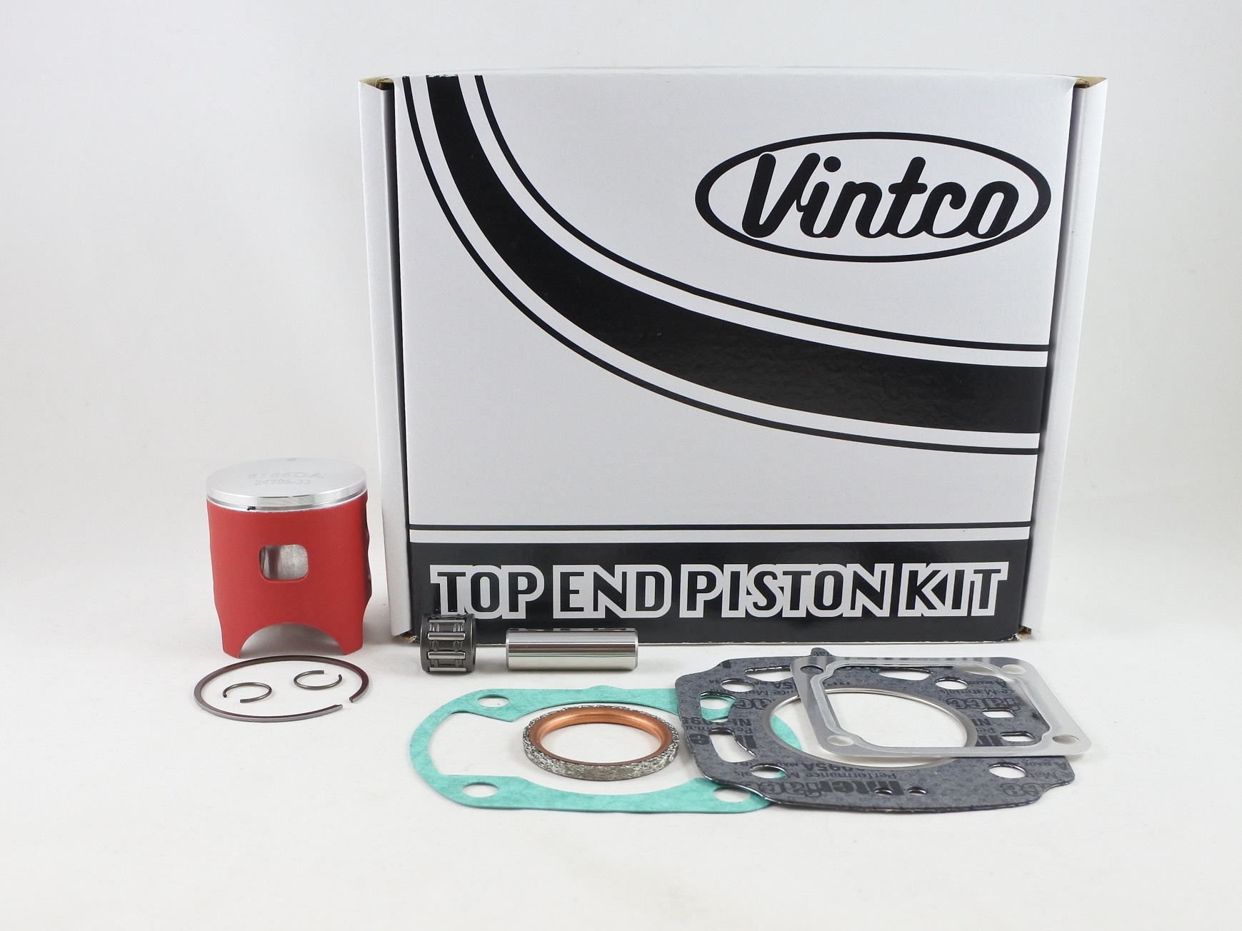TOP END PISTON KIT 85-86 YAMAHA YZ 80 48mm STANDARD VINTCO KTY60-00 thumbnail 2