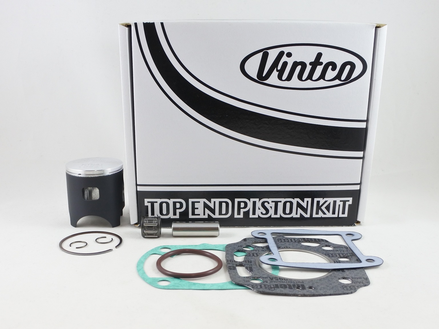 TOP END PISTON KIT 87-87 YAMAHA YZ 80 48.5mm 0.5mm OVER VINTCO KTY62-0.5 thumbnail 2