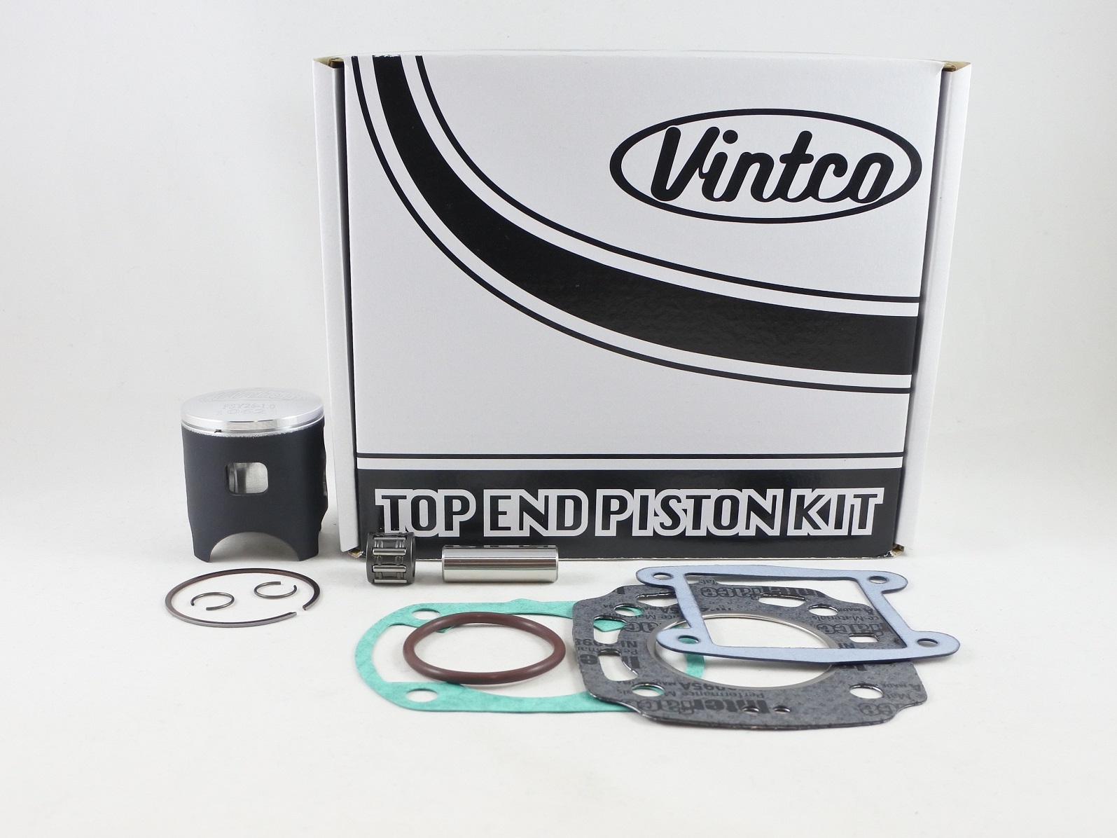 TOP END PISTON KIT 87-87 YAMAHA YZ 80 49mm 1.0mm OVER VINTCO KTY62-1.0 thumbnail 2