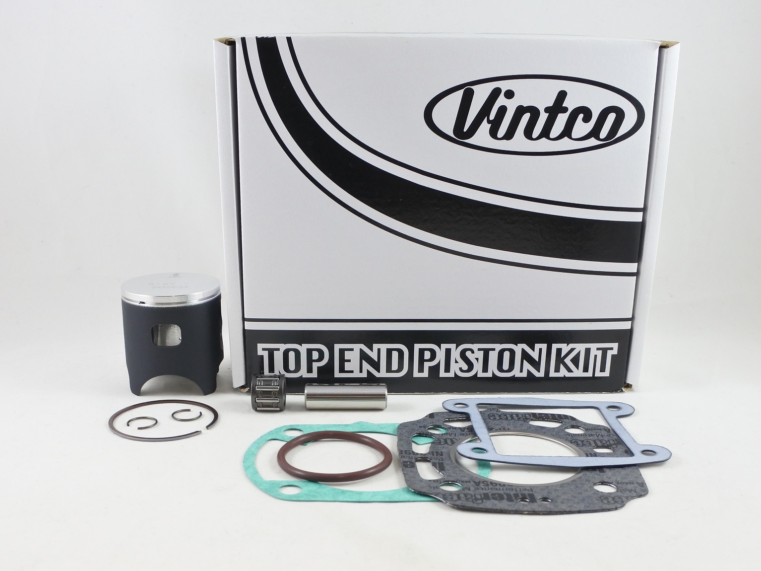 TOP END PISTON KIT 88-92 YAMAHA YZ 80 49mm 1.0mm OVER VINTCO KTY63-1.0 thumbnail 2