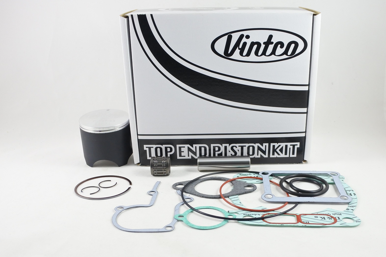 TOP END PISTON KIT 86-87 YAMAHA YZ 125 56.5mm OVER VINTCO KTY66-0.5 thumbnail 2