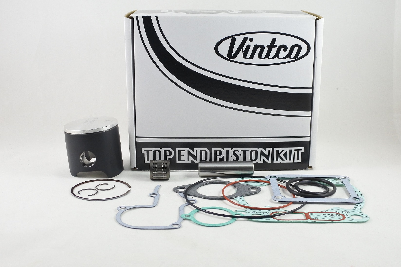 TOP END PISTON KIT 86-87 YAMAHA YZ 125 56mm STANDARD VINTCO KTY66-00 image 1