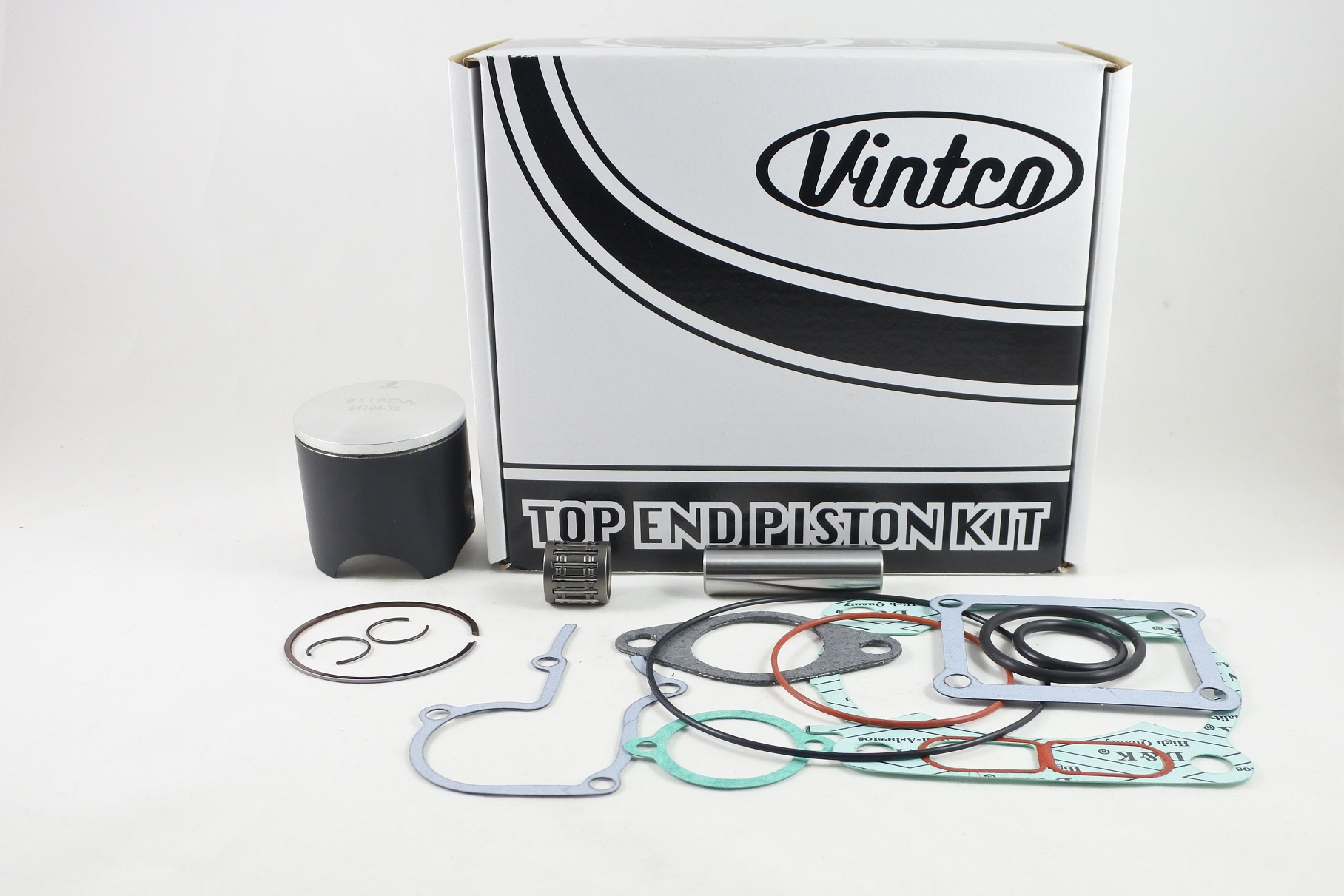 TOP END PISTON KIT 86-87 YAMAHA YZ 125 56mm STANDARD VINTCO KTY66-00 thumbnail 2