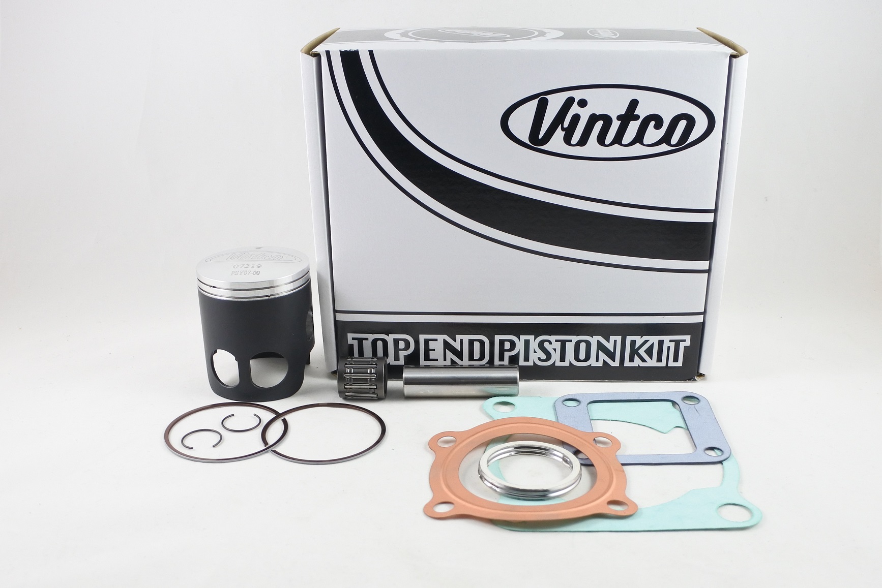 TOP END PISTON KIT 77-81 YAMAHA DT 125 56mm STANDARD VINTCO KTY71-00 thumbnail 2