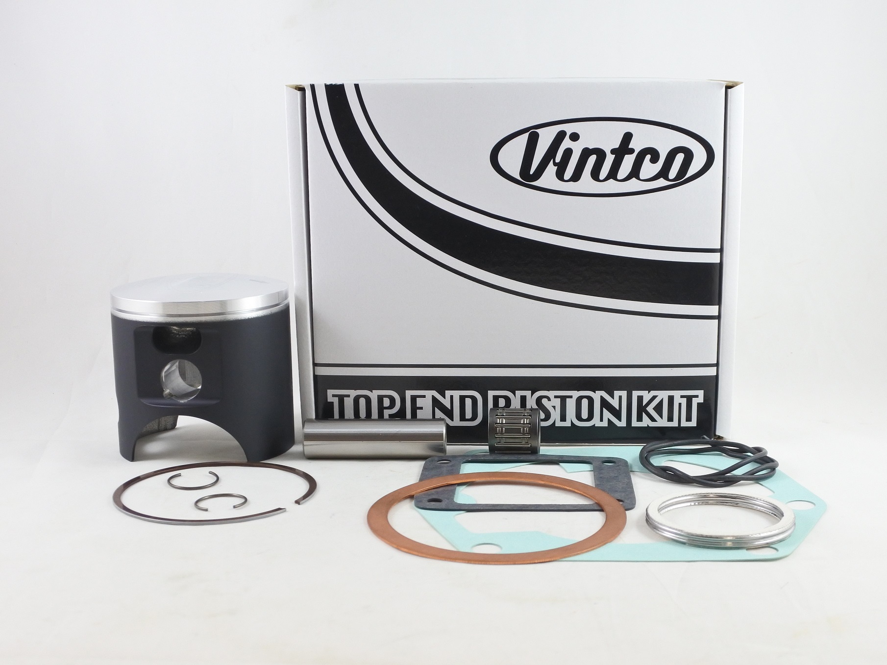 TOP END PISTON KIT 73-74 YAMAHA MX 360 80mm STANDARD VINTCO KTY72-00 image 1