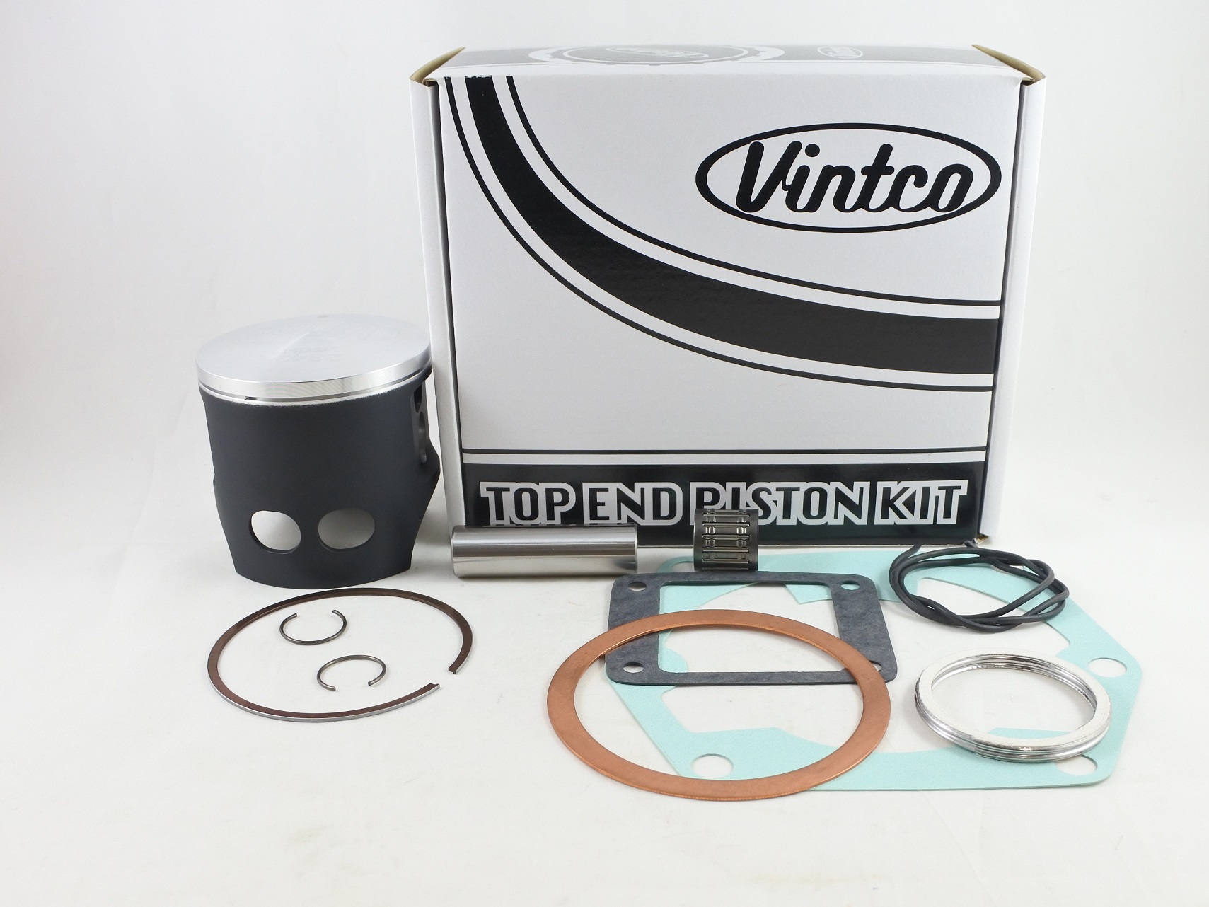 TOP END PISTON KIT 73-74 YAMAHA MX 360 81MM OVER VINTCO KTY72-1.0 thumbnail 2