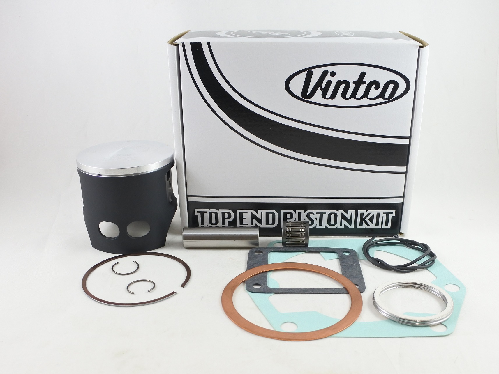 TOP END PISTON KIT 73-74 YAMAHA MX 360 81.5mm 1.5mm OVER VINTCO KTY72-1.5 thumbnail 2