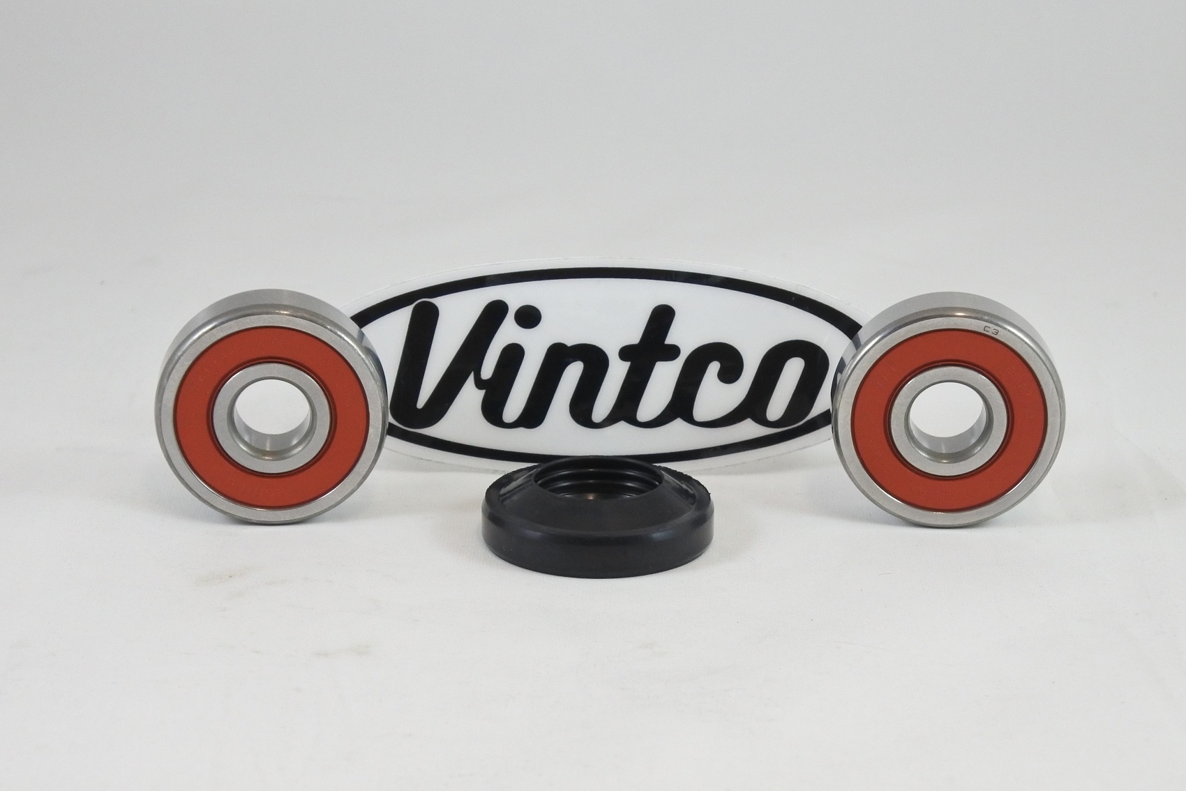 FRONT WHEEL BEARING KIT 76-78 HONDA CR 125 VINTCO KWF002 thumbnail 3