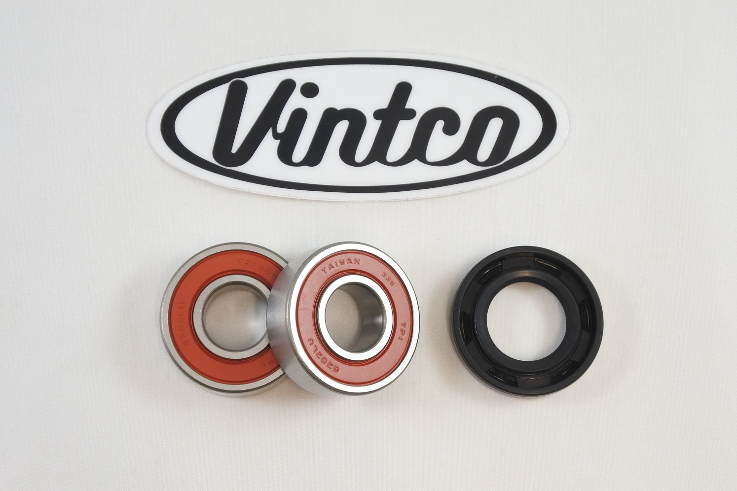 FRONT WHEEL BEARING KIT 78-81 HONDA CR 125 250 VINTCO KWF003 thumbnail 3