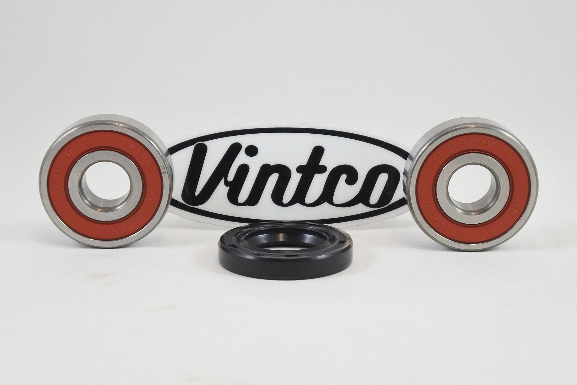 FRONT WHEEL BEARING KIT 71-76 HONDA CR SL 250 350 VINTCO KWF004 image 1