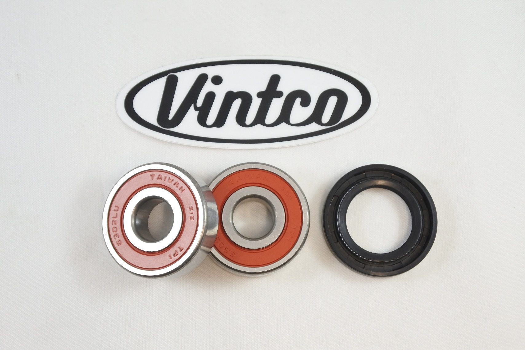 FRONT WHEEL BEARING KIT 71-76 HONDA CR SL 250 350 VINTCO KWF004 thumbnail 3