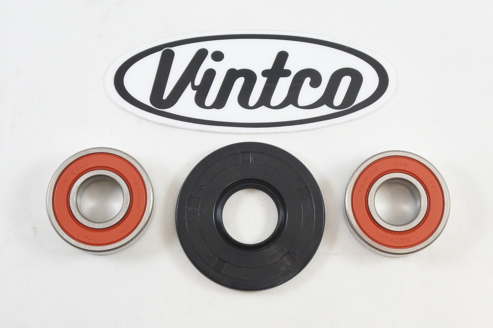 FRONT WHEEL BEARING KIT 81-81 HONDA CR 250 VINTCO KWF005 thumbnail 2