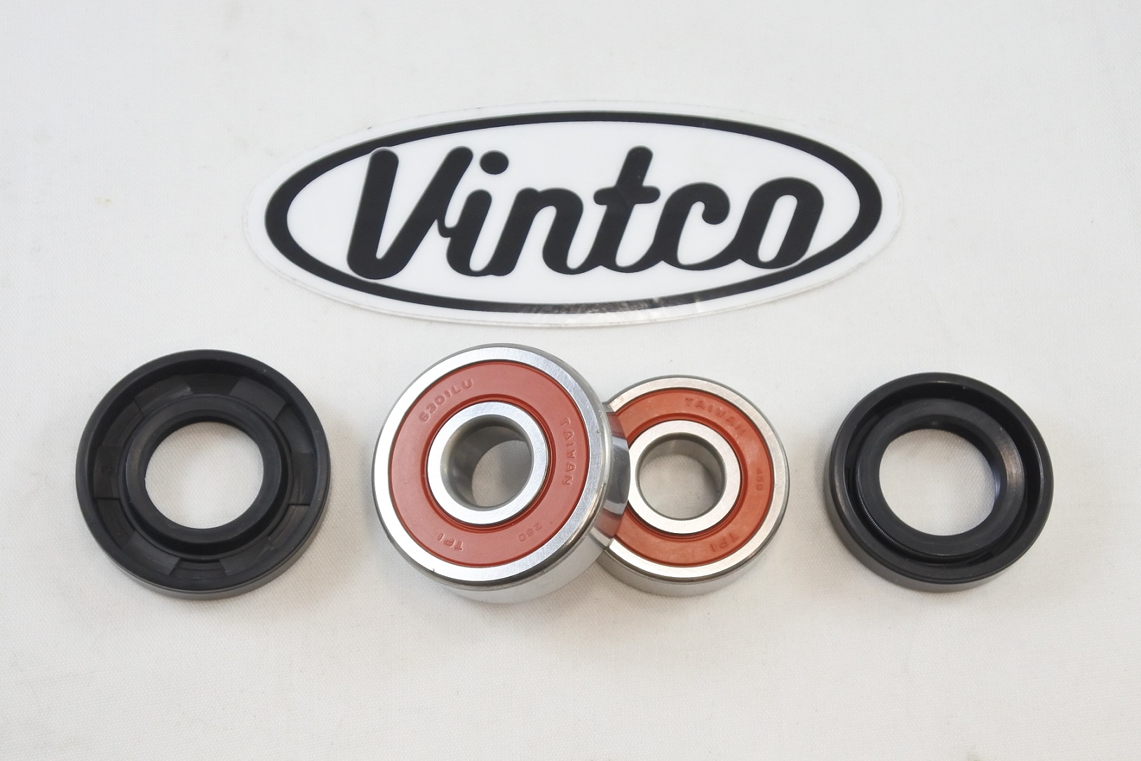 FRONT WHEEL BEARING KIT 74-76 KAWASAKI KX 125 VINTCO KWF009 thumbnail 3