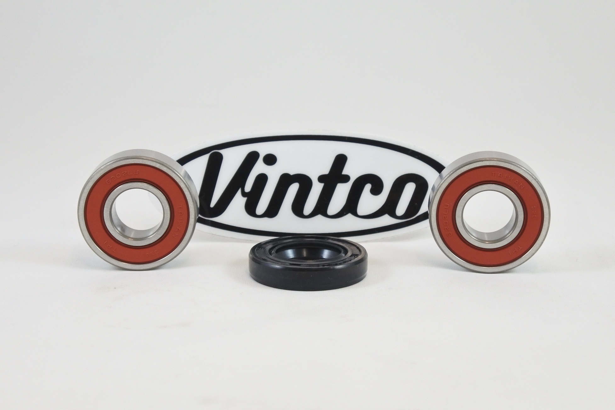FRONT WHEEL BEARING KIT 74-81 YAMAHA YZ 125 250 360 400 465 VINTCO KWF016 image 1