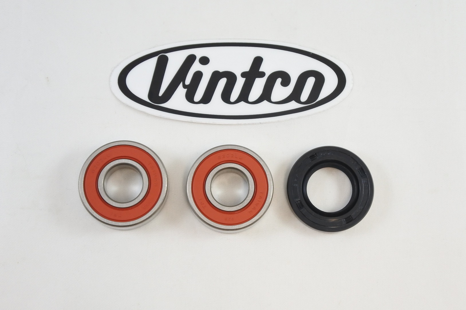 FRONT WHEEL BEARING KIT 74-81 YAMAHA YZ 125 250 360 400 465 VINTCO KWF016 thumbnail 2