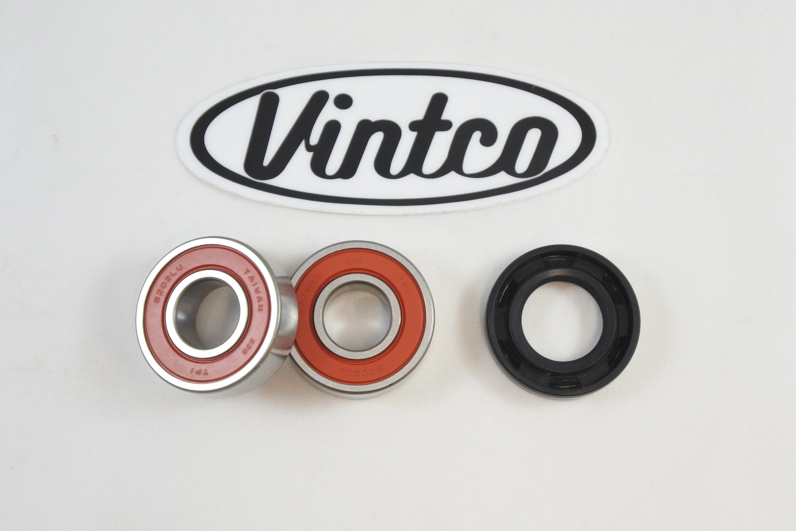 FRONT WHEEL BEARING KIT 74-81 YAMAHA YZ 125 250 360 400 465 VINTCO KWF016 thumbnail 3