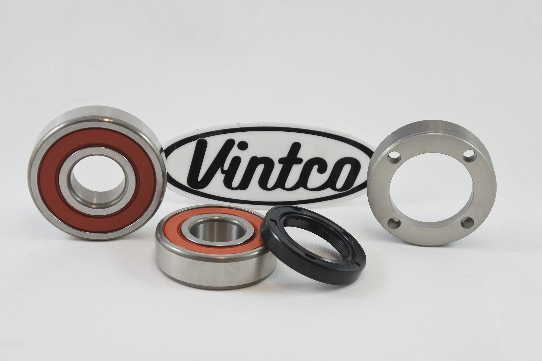 REAR WHEEL BEARING KIT 78-81 HONDA CR 250 450 RETAINER VINTCO KWR004 image 1