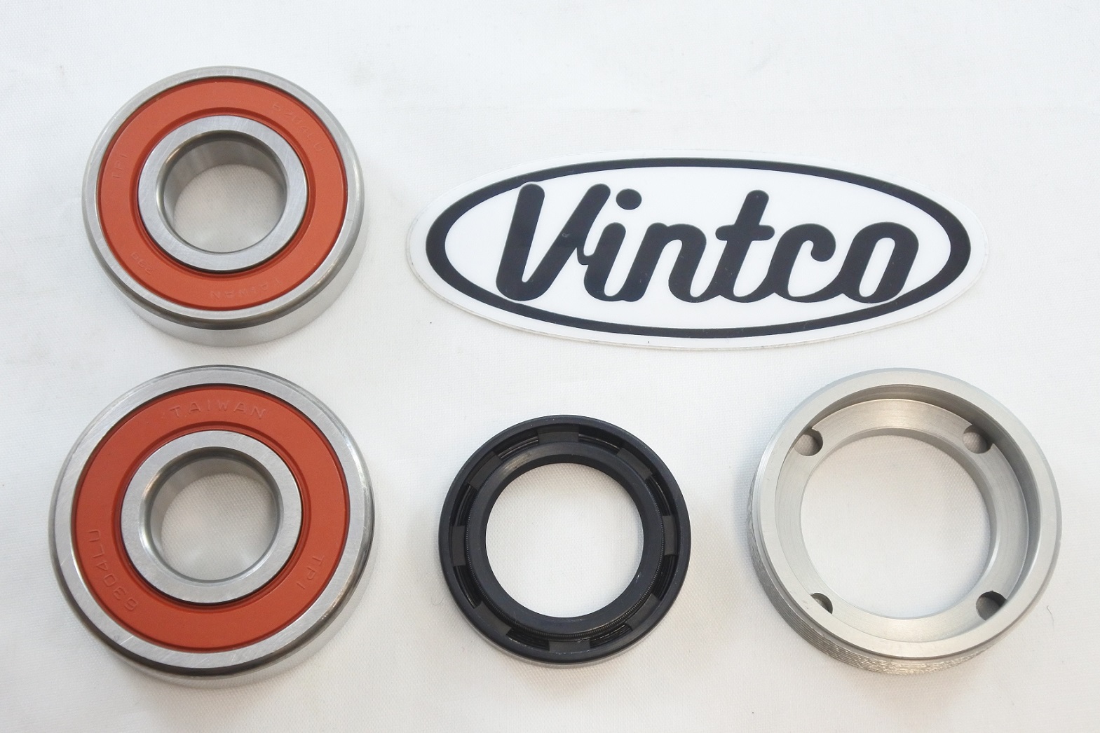 REAR WHEEL BEARING KIT 78-81 HONDA CR 250 450 RETAINER VINTCO KWR004 thumbnail 3