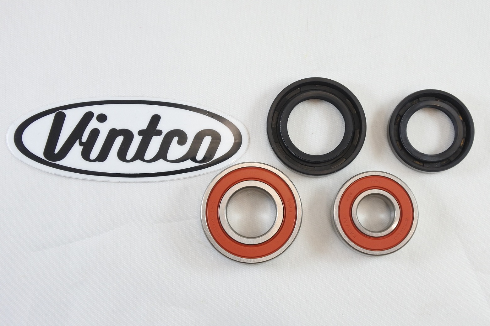 REAR WHEEL BEARING KIT 74-76 KAWASAKI KX 125 VINTCO KWR007 thumbnail 3