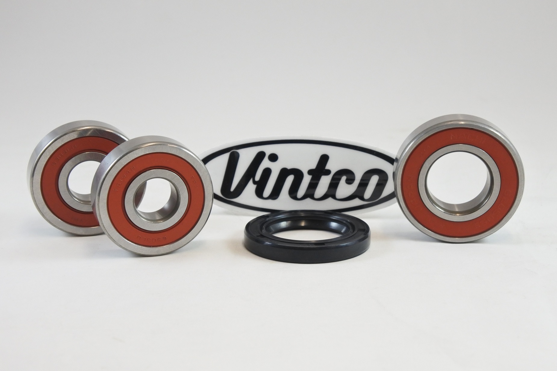 REAR WHEEL BEARING KIT 75-79 KAWASAKI KE KLR KX 250 400 VINTCO KWR011 image 1