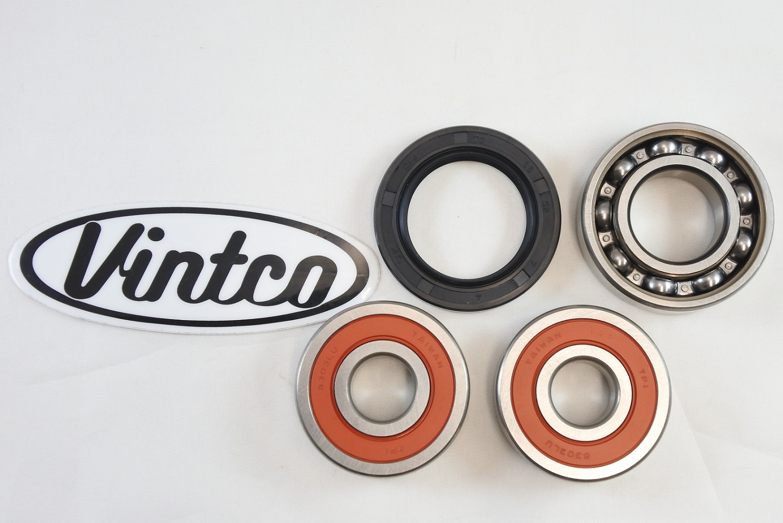 REAR WHEEL BEARING KIT 75-79 KAWASAKI KE KLR KX 250 400 VINTCO KWR011 thumbnail 2