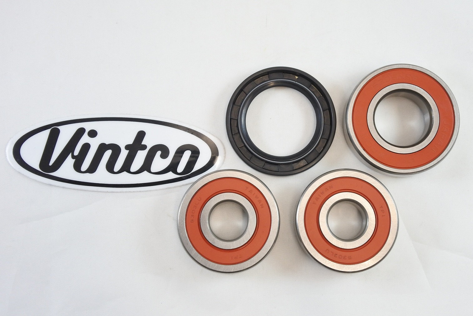 REAR WHEEL BEARING KIT 75-79 KAWASAKI KE KLR KX 250 400 VINTCO KWR011 thumbnail 3