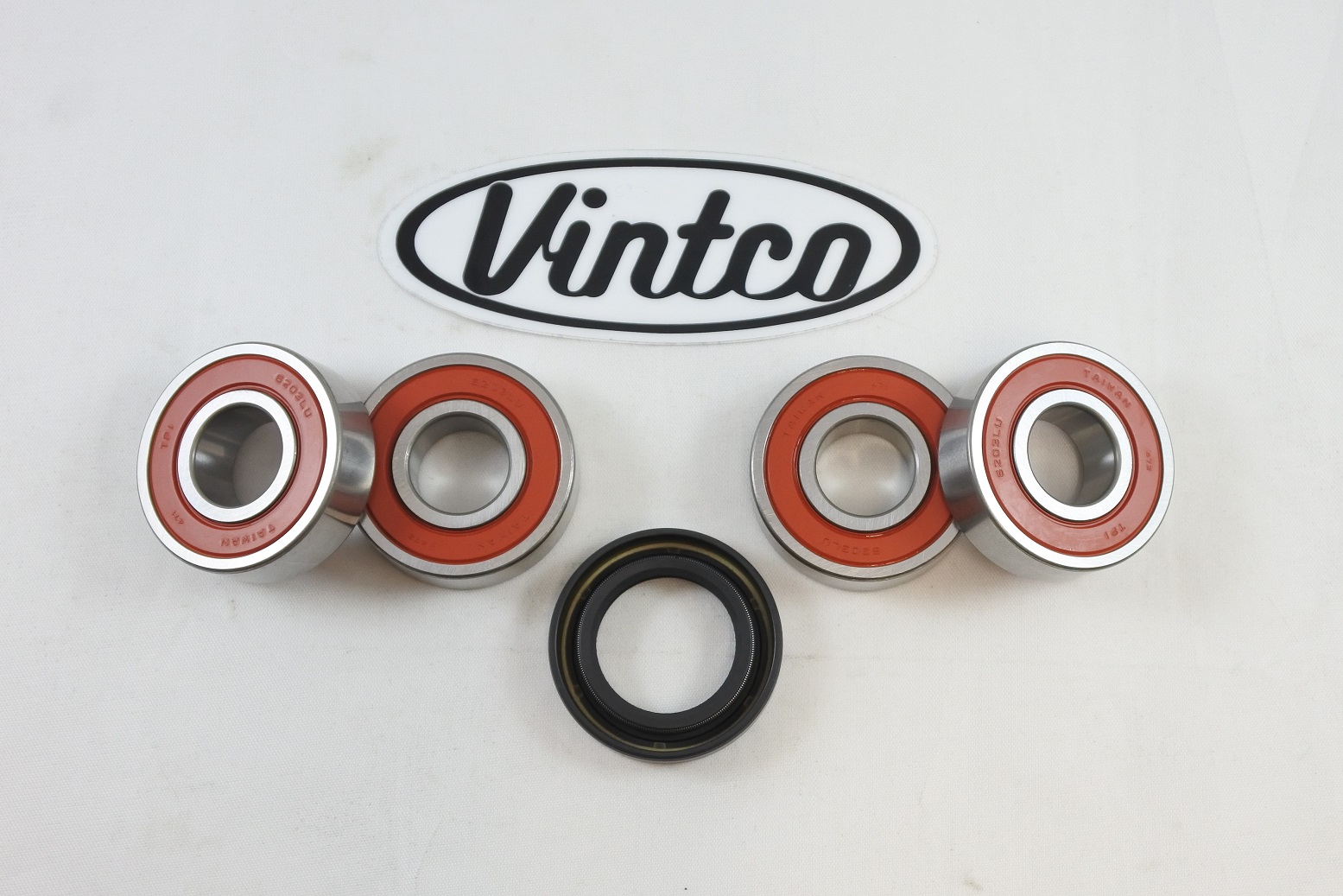 REAR WHEEL BEARING KIT 74-80 YAMAHA YZ 250 360 400 465 VINTCO KWR026 thumbnail 2