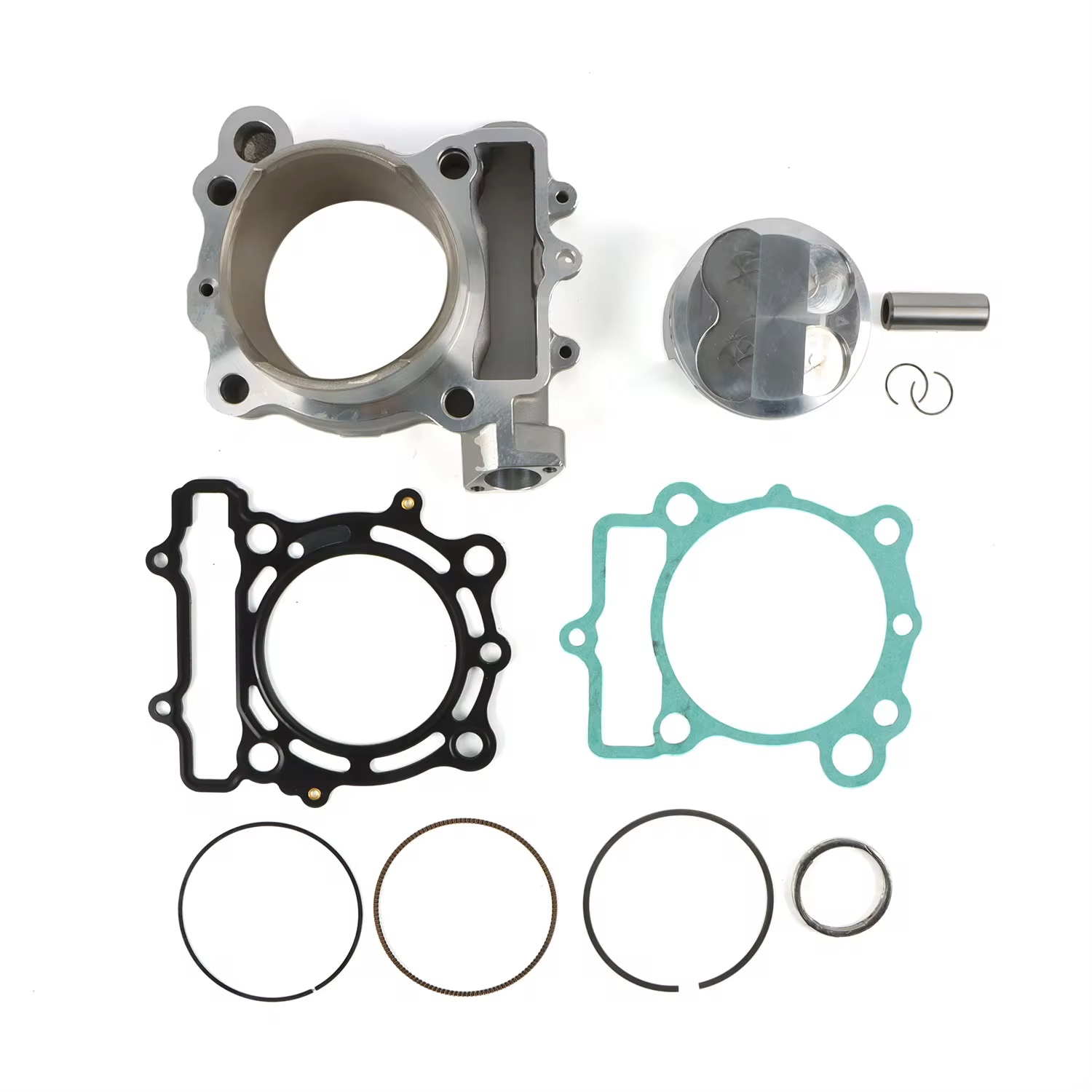 CYLINDER FULL KIT 77mm 2009-2019 KAWASAKI KX250F STD BORE thumbnail 2